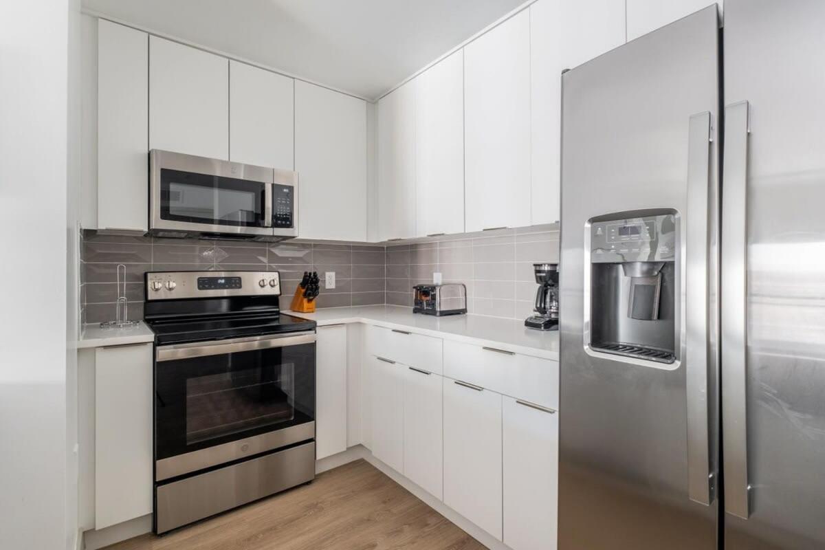 3Br Modern Downtown Apartment With Gym & Office Charlotte Esterno foto